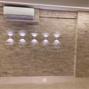 Travertino Brick Noce Anticato 20.3 x 7.5 x 1 cm