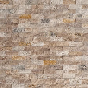 Travertino Brick Rústico Sparta 20.3 X 7.5 X 2 cm