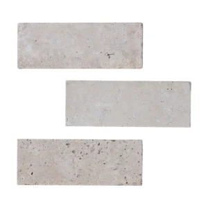 Travertino Brick Rústico Anticato 20.3 X 7.5 X 1 a 2 cm