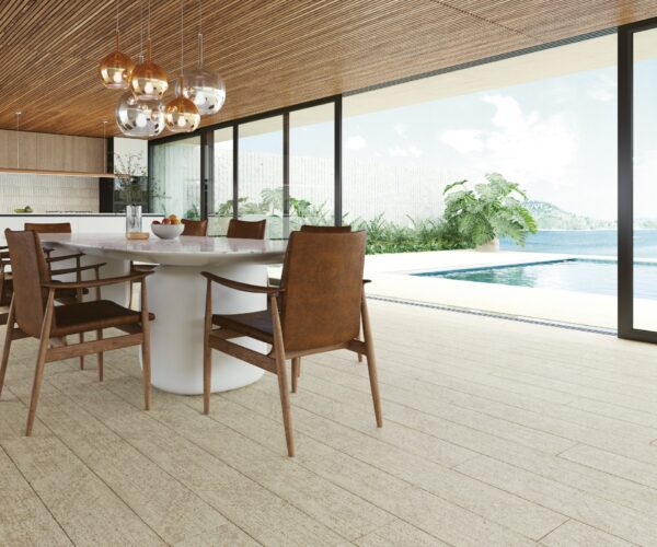 PAINEL TRAVERTINE 100X20X2.5 BEGE
