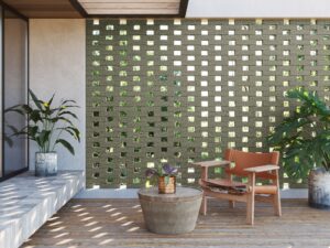 PAINEL ECOBRICK BLOCK SOFT 30X7.5X9 SALVIA