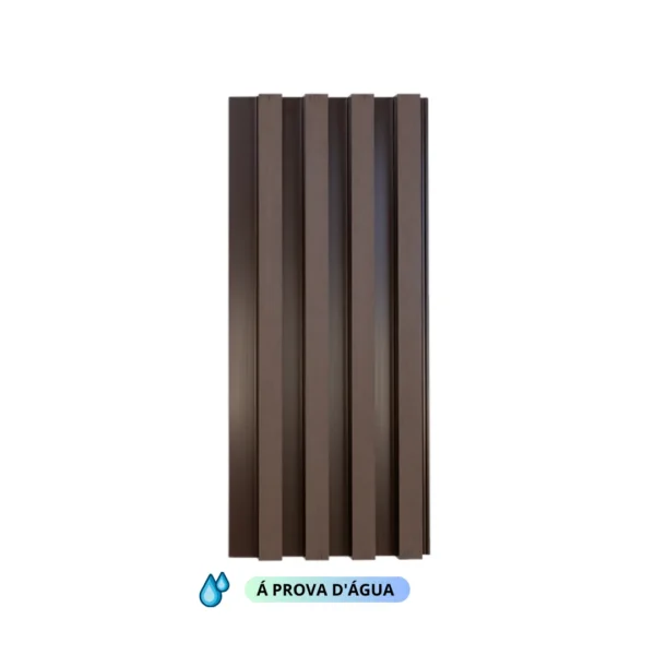 PAINEL RIPADO PARA AREA EXTERNA 3000X220X29MM MARROM
