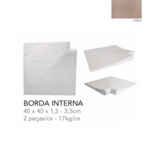 TRAVERTINO BORDA (PEITO DE POMBO) FINITO INTERNA FENDI
