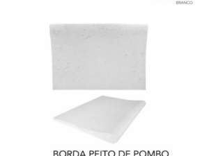 TRAVERTINO BORDA (PEITO DE POMBO) BRANCO