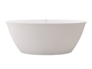 SABBIA BANHEIRA PARATY - DURAMATT FOSCO ACETINADO BRANCO - VALVULA CLICK CROMADO