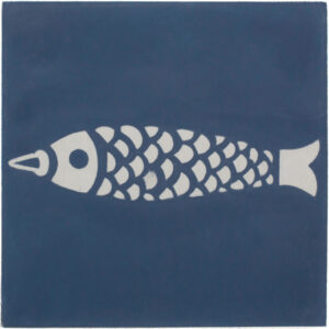CALU MAR PEIXE AZUL 20X20 P/MI