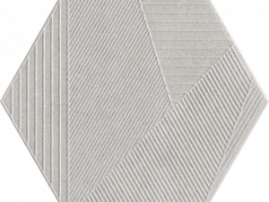 SAMPA HEX GEO CINZA MT 18X20,8