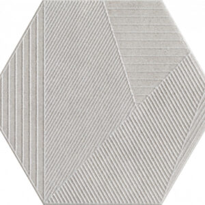 SAMPA HEX GEO CINZA MT 18X20.8