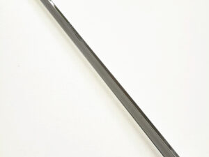 PERFIL ACO INOXIDAVEL 3MM SILVER POLIDO 250 X 0.3 X 0.9