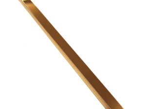 PERFIL FLAT ACO INOXIDAVEL 10MM COPPER POLIDO 250 X 1 X 0.9