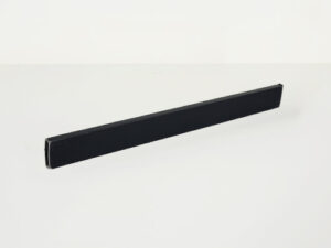 PERFIL ACO INOXIDAVEL 3MM BLACK MATT-2 BARRAS 125 250 X 0.3 X 0.9