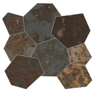 POLIGONO FERRUGEM 27.7X25.2X0.95