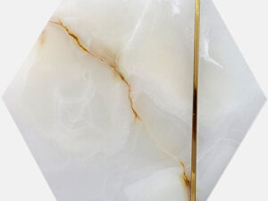 AVOLA ONIX BRANCO GOLD 14.5X14.5X1.2