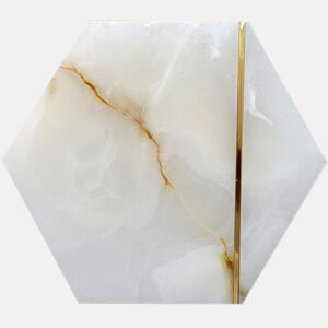AVOLA ONIX BRANCO GOLD 14.5X14.5X1.2