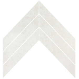 CHEVRON MATERIA BIANCO NATURAL 33X19.7X1