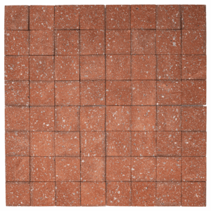 Quadratto Vulcano Rosso 6.5x6.5