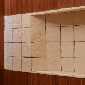 Quadratto Naturalle Bianco