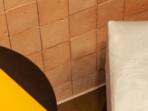 Quadratto Terracota Rosso
