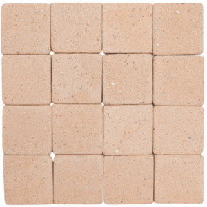 Quadratto Vecchio Allineato Terracota 7x7