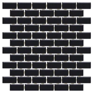 PASTILHA ESMALT. 2.5X5 (JA) DROP SYSTEM - M-4337 - PRETO