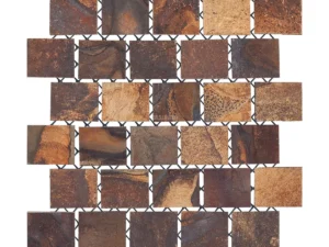 Easystone Linear Clássico Serrado Basalto Ferrugem