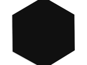 REVEST. ESMALT. HEXAGONAL GRANEL - OM-15287 - NERO
