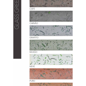 BRICK 40 GLASS GREEN TERRACOTA LARANJA