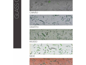 BRICK 40 GLASS GREEN PURO VERMELHO