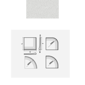 PAINEL QUINA ACAB PL ATERM 50X50X2.5 BRA