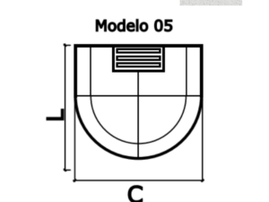 KIT DUCHA BASE MODELO 05 ATERMICA BRANCA