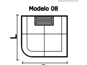 KIT DUCHA BASE MODELO 08 ATERMICA BRANCA