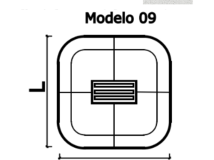 KIT DUCHA BASE MODELO 09 ATERMICA BRANCA