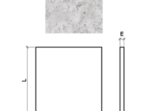 PAINEL ETRUSCO 10X10X1.2 BRANCO