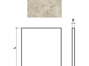 PAINEL ETRUSCO 40X10X2 AREIA