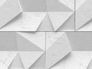PAINEL SCALENO ETRUSCO 100X50X3 BRANCO