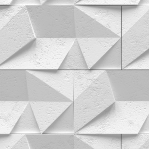 PAINEL SCALENO ETRUSCO 100X50X3 BRANCO