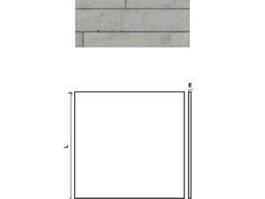PAINEL APPARENTE S/B 100X100X1.4 CINZA REVESTIMENTO
