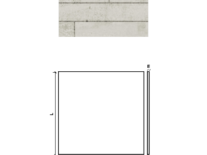 PAINEL APPARENTE S/B 100X100X1.4 OFF-WHITE REVESTIMENTO