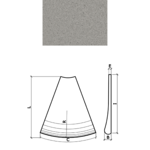 PAINEL CUNHA CONV R_150 CL 63 GREZZO CINZA