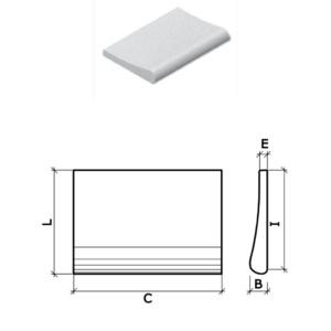 PAINEL BORDA CLASS 35 GREZZO CINZA