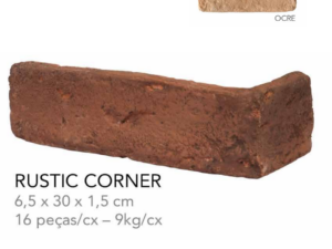RUSTIC CORNER OCRE LARANJA CLARO