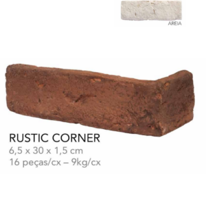 RUSTIC FIT CORNER AREIA BEGE