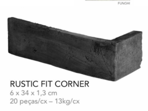 RUSTIC FIT CORNER FUNGHI CASTANHO