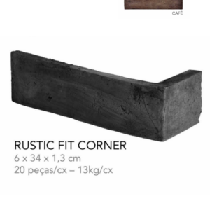 RUSTIC FIT CORNER CAFÉ MARROM