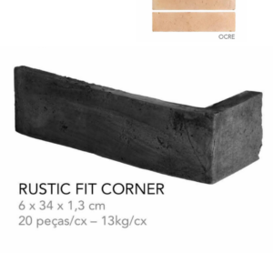 RUSTIC FIT CORNER OCRE LARANJA CLARO