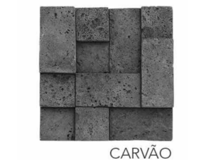 TRAVERTINE BLOCKS 20 CARVÃO CINZA ESCURO