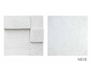 TRAVERTINE BLOCKS 30 NEVE BRANCO
