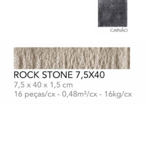 ROCK STONE (7,5x40) BLACK PRETO
