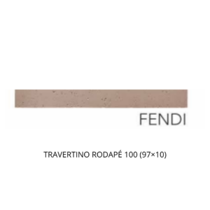 TRAVERTINO RODAPÉ 100 (97x10) FENDI