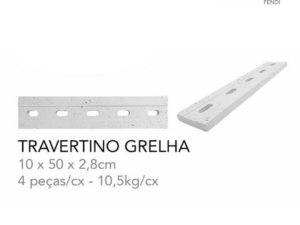 TRAVERTINO GRELHA FENDI